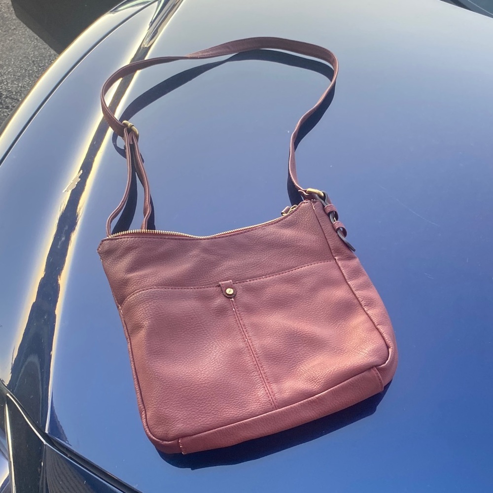 Target Burgundy Crossbody Bag